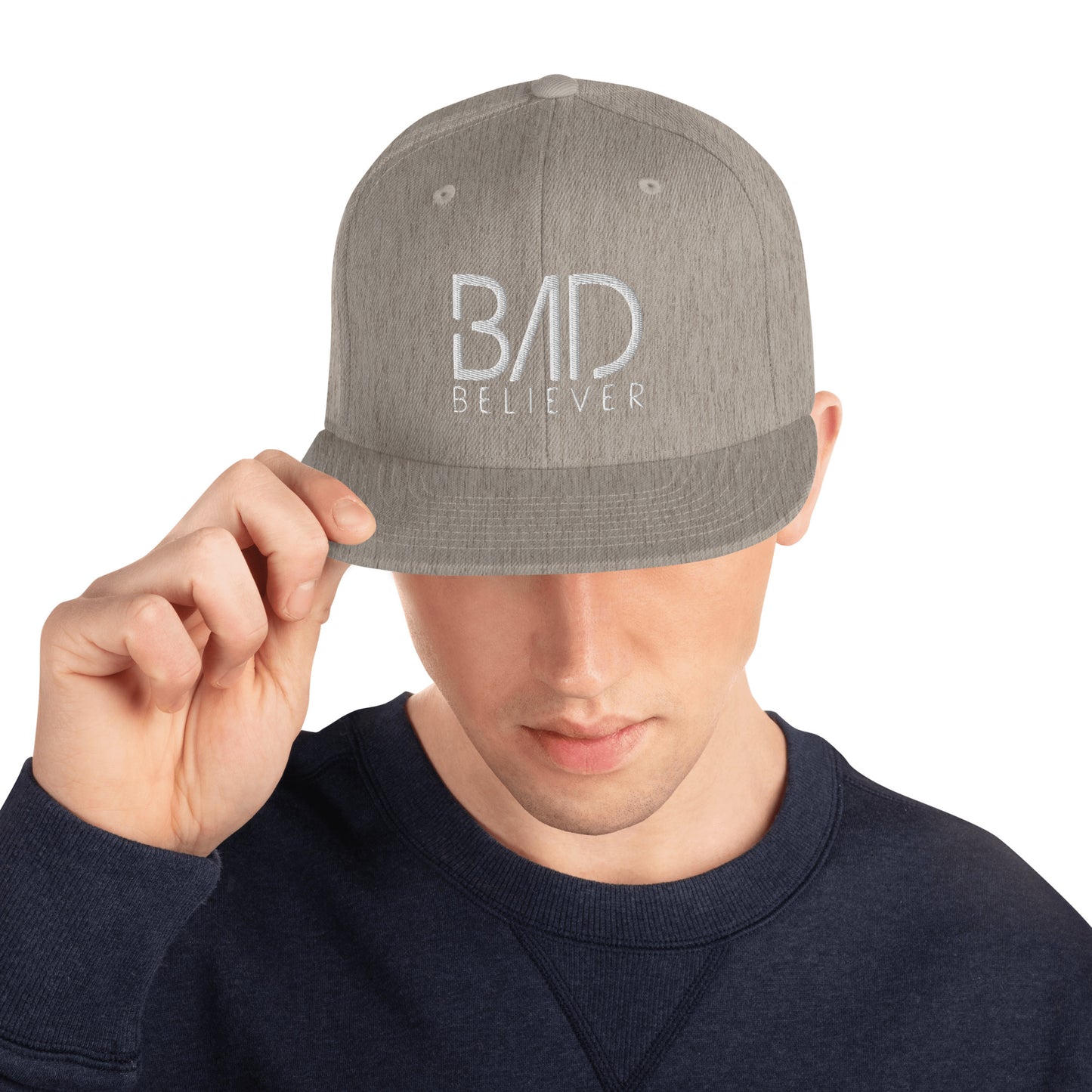 Bad Believer Logo Snapback Hat