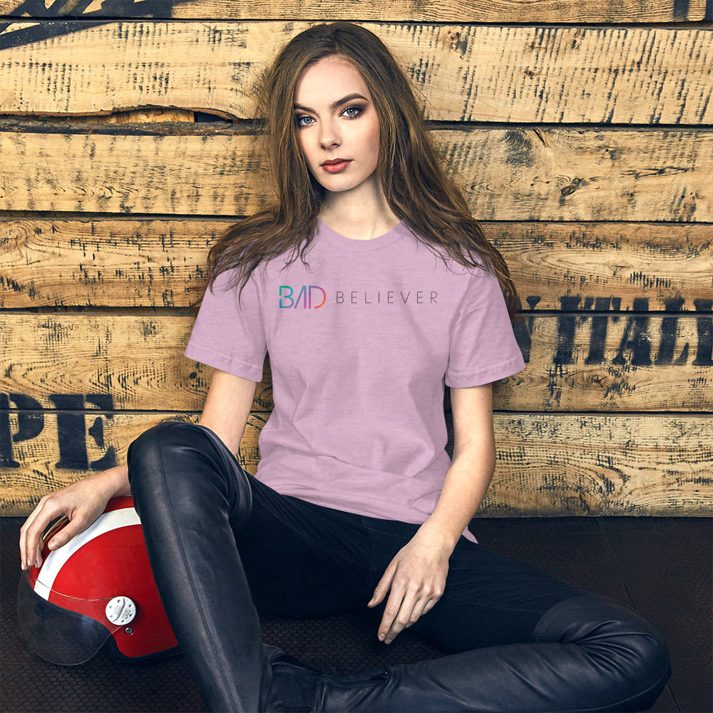 Bad Believer Unisex T-Shirt (Black Print)