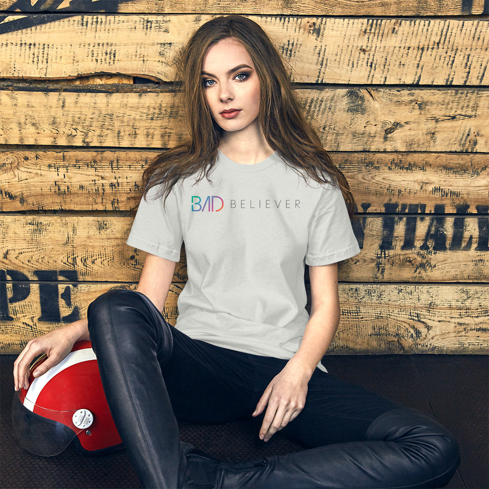 Bad Believer Unisex T-Shirt (Black Print)
