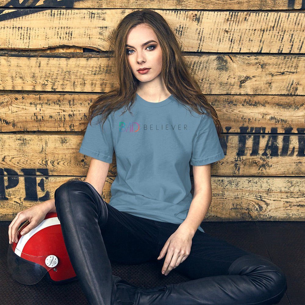 Bad Believer Unisex T-Shirt (Black Print)