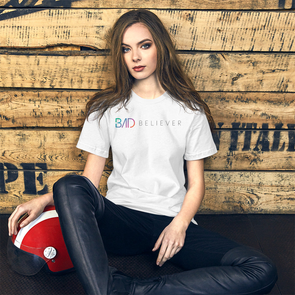 Bad Believer Unisex T-Shirt (Black Print)